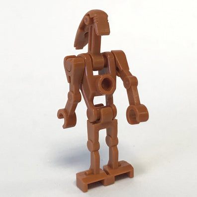 LEGO Minifigure -- Battle Droid Dark Orange without Back Plate-Star Wars / Star Wars Episode 2 -- SW0467 -- Creative Brick Builders